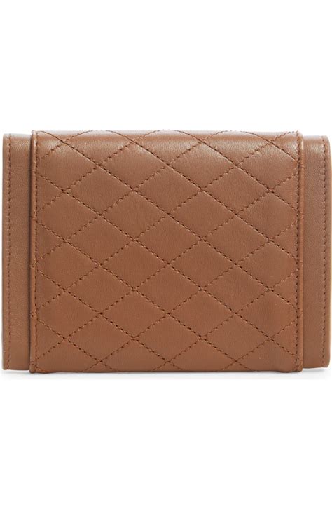 Saint Laurent Small Gaby Quilted Leather Envelope Wallet